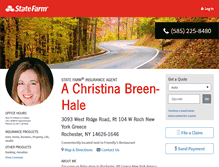 Tablet Screenshot of breen-hale.com